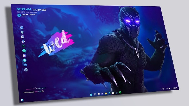 How to install the Black Panther theme for Windows 10 and 11