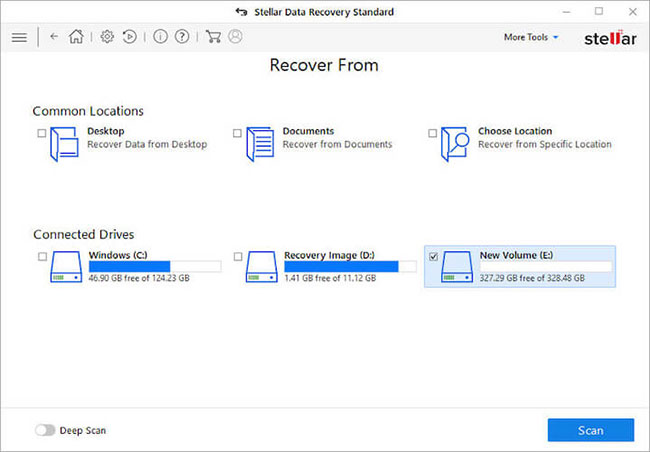 Recover lost files on USB with file recovery software
