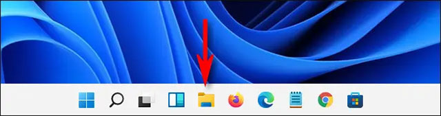 Click the File Explorer icon