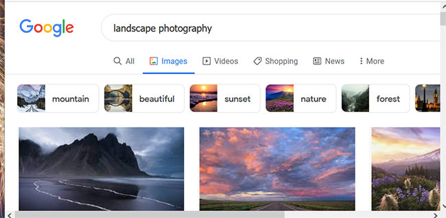 Searching images