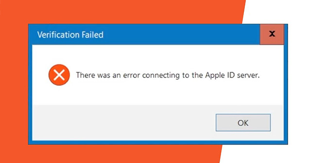 How To Fix Error Connecting To Apple ID Server on Windows 10