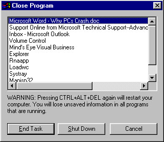 Press Ctrl + Alt + Delete will open Windows Security