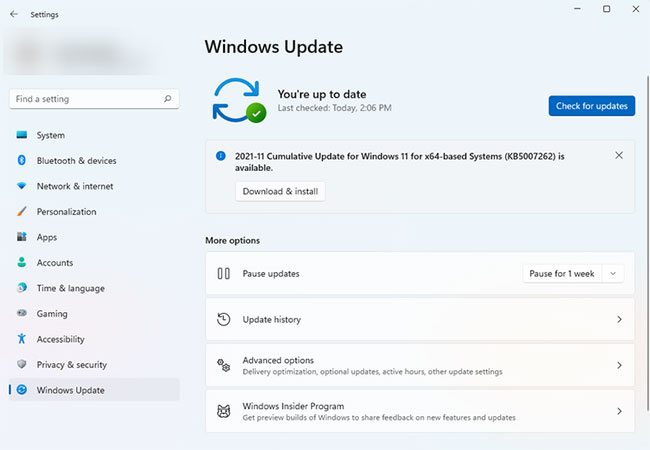 Let Windows use updates to locate and download drivers.