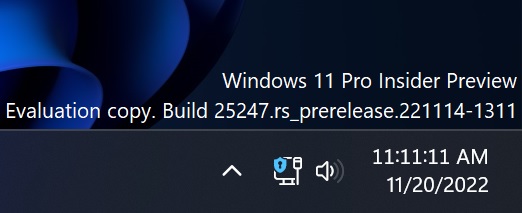Windows 11 VPN indicator